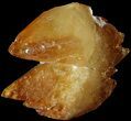 Gemmy, Twinned Calcite Crystals - Elmwood Mine #63368-2